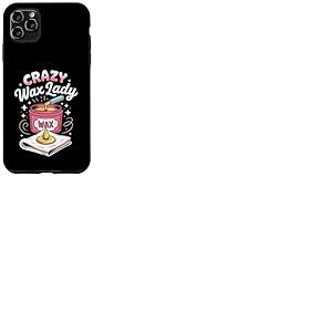 Crazy Waxing Lady Funny Esthéticienne Épilation Coque pour iPhone 11 Pro Max