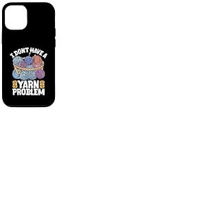 Panier à fil coloré avec aiguilles à tricoter Coque pour iPhone 12/12 Pro