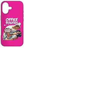 Fun Work Place Retro Romance Comic Book Parodie Coque pour iPhone 17