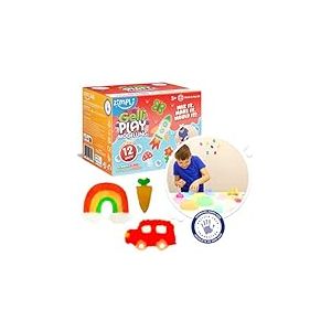 Zimpli Kids 12 Utilisez le kit de modélisation Gelli de Ajoutez simplement de l'eau pour créer des motifs colorés et magiques, amusants, éducatifs, désordonnés et sensoriels