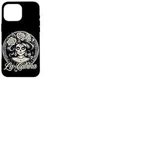 La Catrina Robe Elemy Day of the Dead Costume La Catrina Coque pour iPhone 16 Pro Max