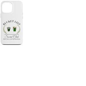 Ma liste de seau pour joueur de golf et seau à bière Coque pour iPhone 13 Pro Max
