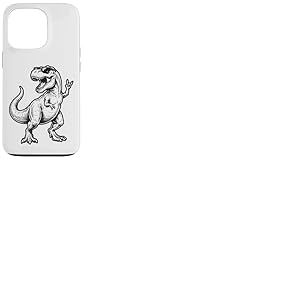 Cool T-Rex Lunettes De Soleil Rocher Dinosaure Musique M&eacute;tal Coque pour iPhone 13 Pro