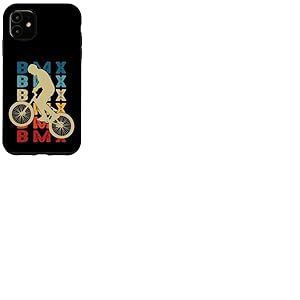 BMX Vélo Velo Cycliste Cyclisme Enfant garçon Retro Coque pour iPhone 11