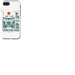 Design Japonais Fushimi inari Taisha Kyoto Japon Torii Gates Coque pour iPhone SE (2020) / 7/8