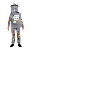 Dress Up America Super Deluxe Robot Costume pour les enfants - Produit est livré avec combinaison, tunique et casque