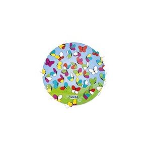 Betty Fly - Jeu Éducatif pour Enfants 4 Ans - Attrapez Les Papillons Colorés - Favorise l’Observation, la Réaction Rapide et Apprendre Les Couleurs - 41 Papillons en Bois et Tapis de Jeu XL
