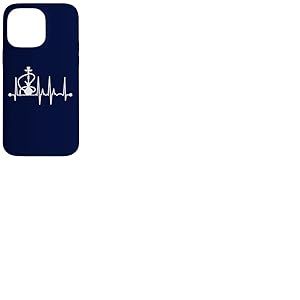 Chicha narguil&eacute; Heartbeat EKG Funny Design Coque pour iPhone 14 Pro Max