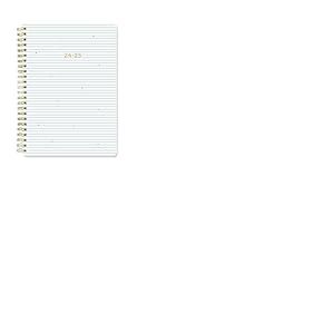Letts of London Stripes Agenda scolaire semainier 2024/2025 Bleu ciel Format A5
