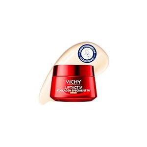Vichy, Liftactiv, Cr&egrave;me de Jour Anti-&Acirc;ge Collagen Specialist 16, Lisse & Repulpe, Enrichie en Collag&egrave;ne, Corrige 16 Signes du Vieillissement, Pour tous Types de Peau, Rechargeable, 50 ml