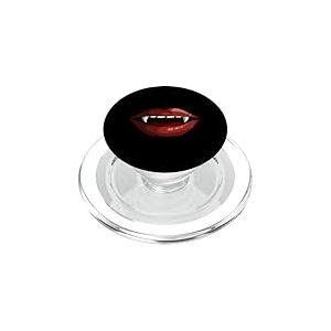 Femme Vampire Lips Gothique Noir PopSockets PopGrip pour MagSafe