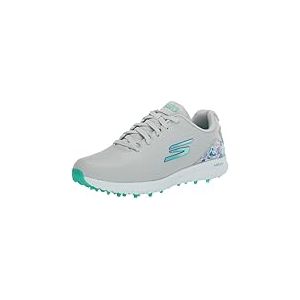 Skechers Go Golf Max Arch Fit Spikeless Chaussures de Golf pour Femme, Gris Floral imperm&eacute;able, 39 EU