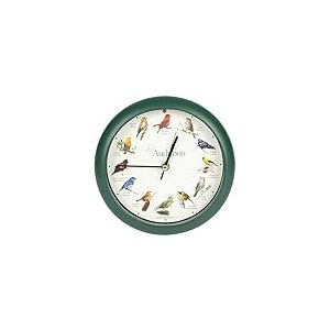 Mark Feldstein & Associates Audubon Horloge Murale/Bureau Motif Oiseau Chantant 20,3 cm