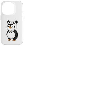 Costume de Pingouin Kawaii en Panda pour Filles et Enfants Coque pour iPhone 14 Pro