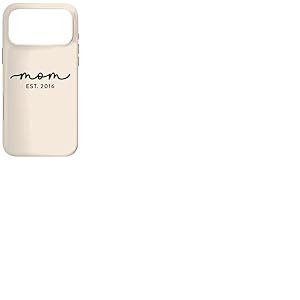 Maman Est 2016 Personnalis&eacute; Maman Personnalis&eacute; F&ecirc;te des M&egrave;res Personnalis&eacute; Coque pour iPhone 17 Pro Max