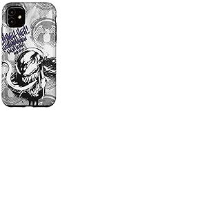 Coque pour iPhone 11 Marvel Venom Eddie Brock Symbiote Laugh