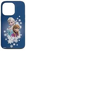 Disney La Reine des Neiges Anna et Elsa Sisters et Flocons de Neige Coque pour iPhone 13 Pro