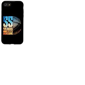 55e Anniversaire Homme basketteur Basket 55 Ans Coque pour iPhone SE (2020) / 7/8