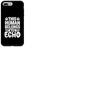 Nom du chat Echo Human appartient au nom du chat Echo Coque pour iPhone 7 Plus/8 Plus