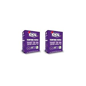 Ideal Teinture Textile Tout en un 230 g Violet (Lot de 2)