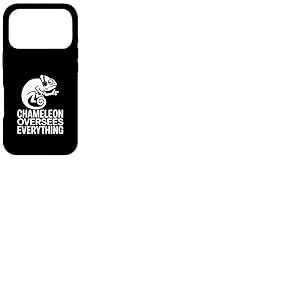 Chameleon Supervise Tout dr&ocirc;le l&eacute;zard d'&eacute;coute Coque pour iPhone 17 Pro