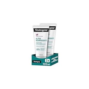 Neutrogena | Crème Pieds Ultra Nourrissante Formule Norvégienne (lot de 2 tubes de 100 ml) – Crème hydratante 24 h pour pieds secs et abîmés – Crème pour les pieds à la glycérine et bisabolol