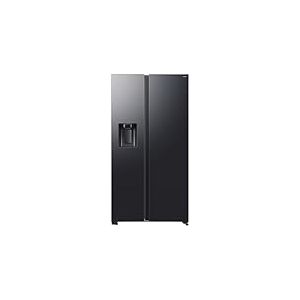 Samsung R&eacute;frig&eacute;rateur c&ocirc;te &agrave; c&ocirc;te RS70F65KEF/EF avec distributeur d'eau/gla&ccedil;ons, Wifi avec mode AI Energy, Total No Frost, SpaceMax, 635 L, LxHxP: 91,2 x 178,4 x 72,6 cm, Anthracite