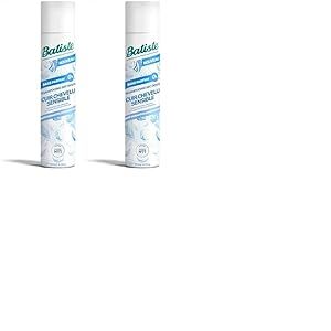 Batiste Shampooing Sec, Cuir Chevelu Sensible Sans Parfum, Testé Dermatologiquement, Respecte le Cuir Chevelu, Sans Rinçage, Formule Légère pour des Cheveux Rafraîchis, 200ml (Lot de 2)
