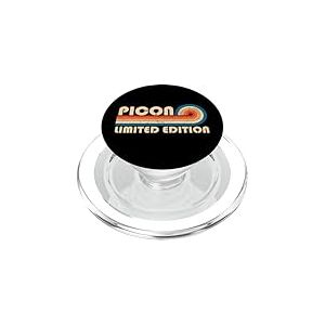 PICON Surname Retro Vintage 80s 90s Birthday Reunion PopSockets PopGrip pour MagSafe