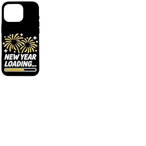 Pétards d'artifice Chargement NYE Coque pour iPhone 16 Pro