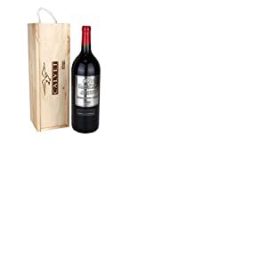 Calvet - Coffret cadeau vin rouge Grande Réserve, Bordeaux Supérieur - Magnum en caisse bois (1 x 1.5 L)