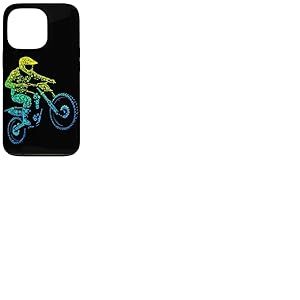 Motocross et Moto Tout-Terrain | Graphisme pour v&eacute;lo Tout-Terrain Coque pour iPhone 13 Pro
