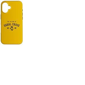 Le Village de Sabal Chase - Style Classique - Motif Palmiers Coque pour iPhone 16