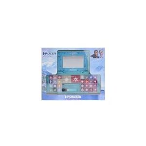 Lip Smacker Frozen Beauty Palette, Ensemble Cadeau Maquillage avec Brillants à Lèvres, Crèmes, Fard à Joues et Bronzer pour un Look de Princesse, Accessoires Inclus