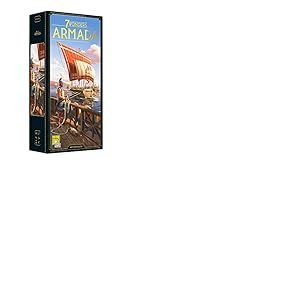 Asmodee - 7 Wonders Armada Espansione Gioco da Tavolo Edizione in Italiano, 8044 - Version Italienne