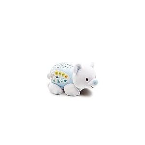 VTech - Ourson Dodo Nuit Étoilée, Veilleuse Bébé Musicale, Projection Lumineuse au Plafond, Musique Douce, Berceuses, Histoires et Sons de la Nature, Cadeau de Naissance - Contenu en Français