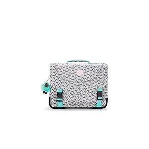 Kipling Preppy Cartable de Taille Moyenne, Geo Shell (Bleu)