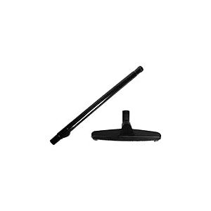Cen-Tec Systems 98295-AZ Baguette télescopique et Brosse de Sol à Remplissage Naturel pour aspirateur, Noir 30,5 cm