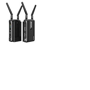 HOLLYLAND Mars 300 Transmetteur Vidéo Sans Fil, Double HDMI HD 1080P 60Hz 300~500 Pieds émetteur et Récepteur Transmission Non-compressé pour Caméra Appareil Photo Moniteur Stabilisateur Zhiyun Crane 2 DJI Ronin SC
