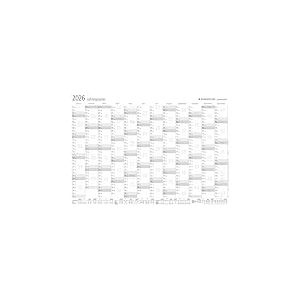 STAEDTLER Lumocolor 641 YPA3DE Calendrier annuel 2023 avec calendrier mural effaçable à sec Format A3 avec stylo et pince adhésive pour stylo
