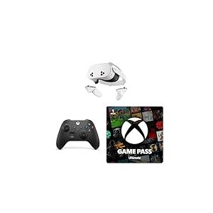 Meta Quest 3S 128 Go + Manette Xbox Carbon Black + 1 Mois de Game Pass Ultimate