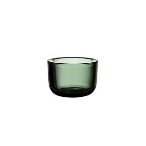 Iittala Photophore Valkea en Verre, de Couleur Vert Sapin, Dimensions : 8,5 x 8,5 x 6 cm, 1070561