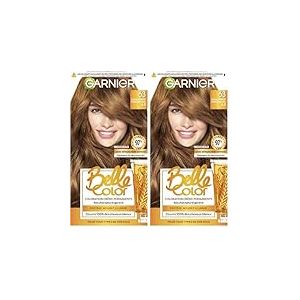 Garnier - Belle Color - Coloration permanente Châtain - 63 Blond foncé doré naturel (Lot de 2)