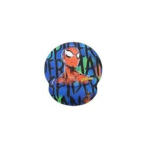 WONDEE Spiderman Tapis de Souris Ergonomique avec Design Exclusif Spider Man Marvel - Tapis Souris Repose Poignet Gel Lavable à la Main et antidérapant - Marvel Cadeaux Spiderman Fans
