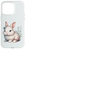 Illustration de Lapin Prairie Coque pour iPhone 15 Pro Max