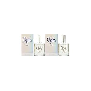 Charlie Silver de Revlon Eau de Toilette Vaporisateur 100ml (Lot de 2)
