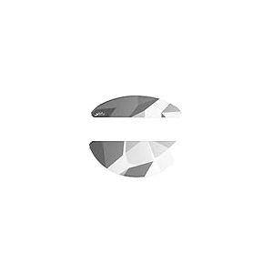 Xtrfy Glass Skates, Pieds de Souris Autocollants en Verre Aluminosilicate, Compatibles avec la Souris de Gaming Xtrfy M8 Wireless, Glisse Rapide et Précis