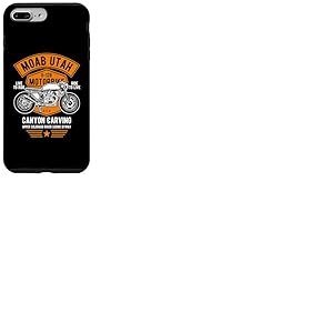 Moab Utah U-128 Moto Rétro Canyon Sculpture Coque pour iPhone 7 Plus/8 Plus