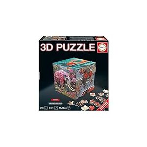 Educa - Puzzle 3D Wonder : Le défi du Puzzle Cube avec 216 pièces au Total : Base recouverte de 6 Puzzles de 36 pièces : pour Les Adultes de 14 Ans et Plus (20334)