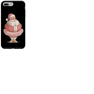 Costume de P&egrave;re No&euml;l dodu Amusant en Ballerine Rose Coque pour iPhone 7 Plus/8 Plus